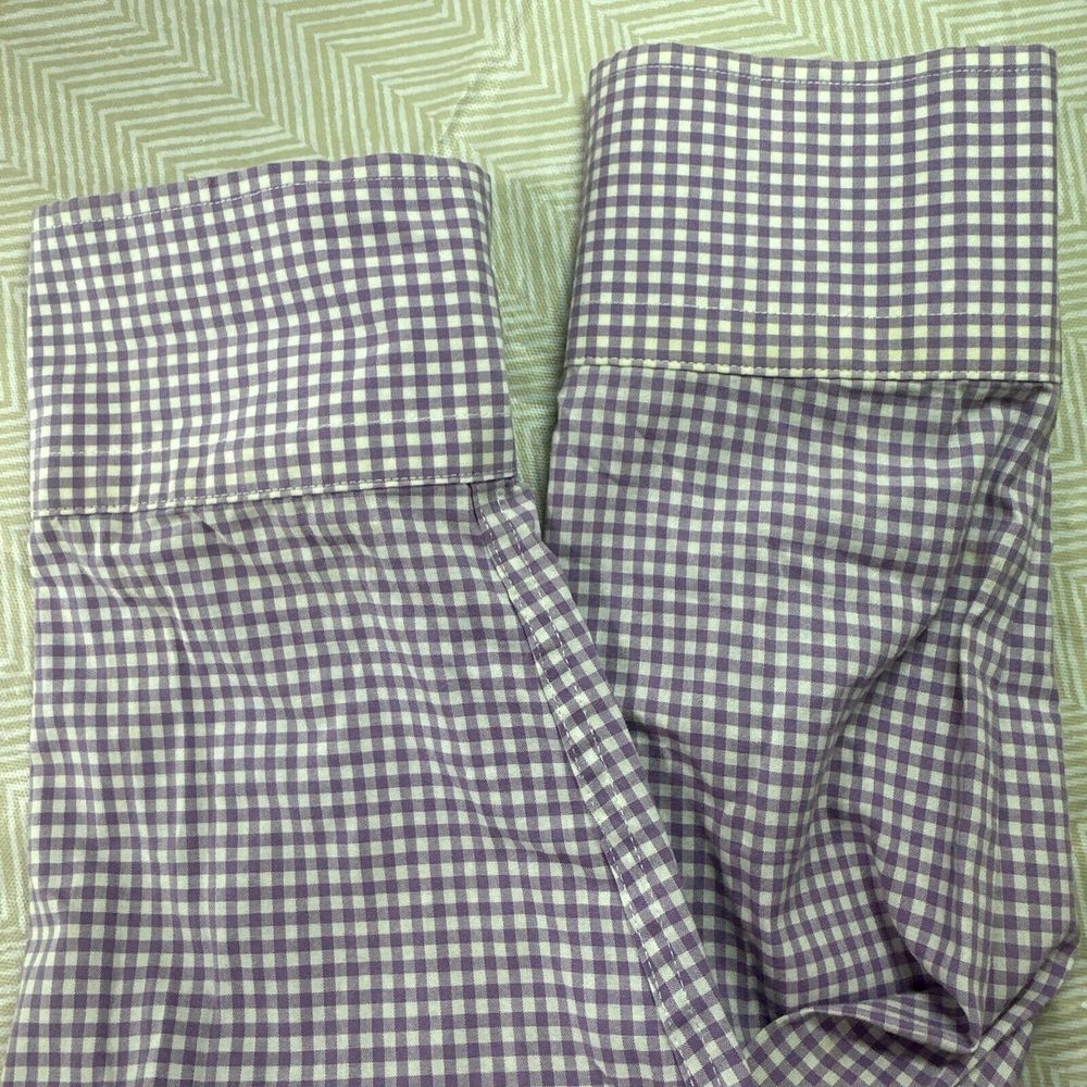 Ralph Lauren LRL Men's 17 32/33 Button Down Shirt Purple Gingham Check L/S - Picture 8 of 8